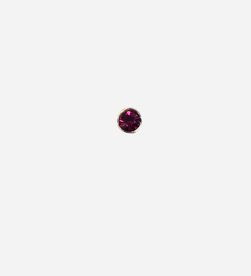 Luxe Hot Pink Gem Charm