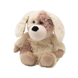 Moose Warmies® microwavable plush, lavender-scented, weighted for comfort, freezer safe, safe for all ages.