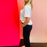 Pink Sequin Dolly Tee