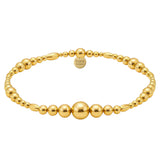 Bara Boheme graduated gold waterproof bracelet