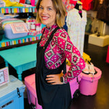 Black After Dark Overall Shorts