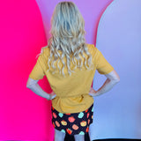Harvest Hues Pumpkin Skort