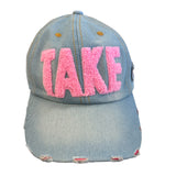 Take Chenille Trucker Hat