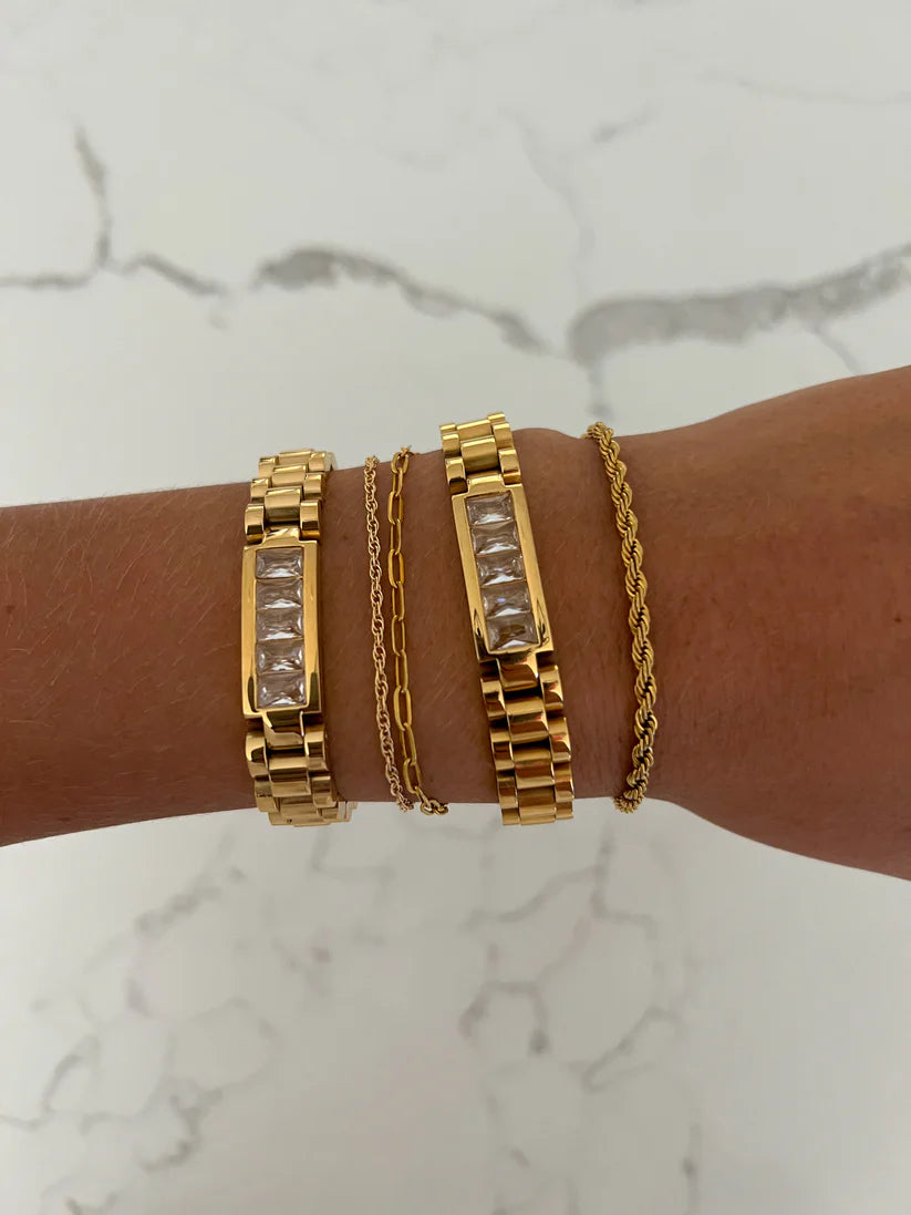 Bling Watch Brand Bracelet