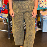 Cheetah Barrel Jeans