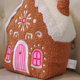 Gingerbread House Pillow