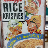 Rice Krispies Metal Sign