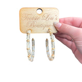 Cara Ivory Earrings