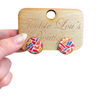 Mavery A New Day Berry Earrings
