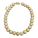 Textured Bead Necklace