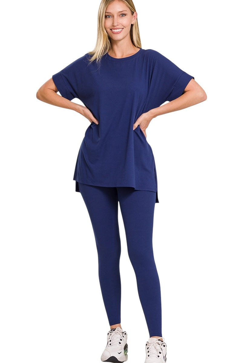 Light Navy Loungewear Set