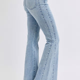 Judy Blue Rhinestone Side Flare Jeans