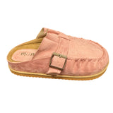 Pink Joia Pleated Clogs