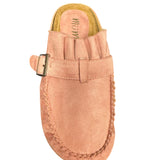 Pink Joia Pleated Clogs