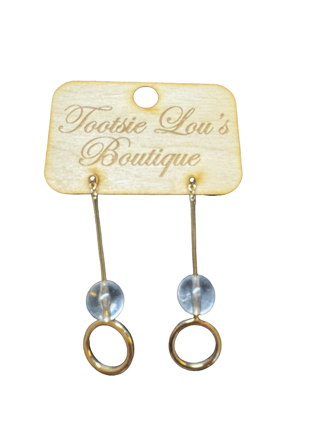 Circle Dangle Earrings