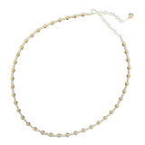 Bara Boheme Angelina Gold Filled Beaded Necklace (Waterproof)