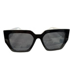 Dime She's A 10 Black & White Sunglasses