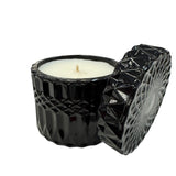 Boyfriend Jeans Faceted Glass Candle (16 oz)