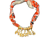 Pirates Game Day Scarf Necklace