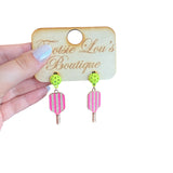 Pickleball Dangle Earrings