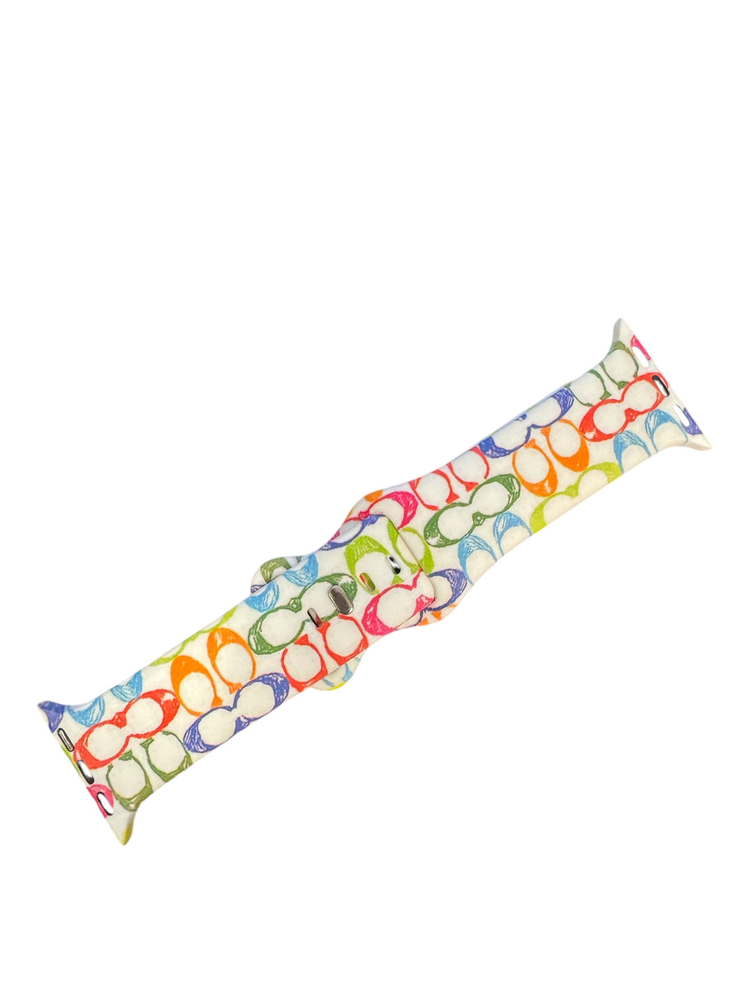Colorful C Silicone Watch Band