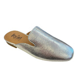 Spotlight Silver Slide Shoes