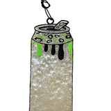 Lime/Black Soda Can Car Freshie