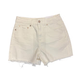 White Denim Shorts