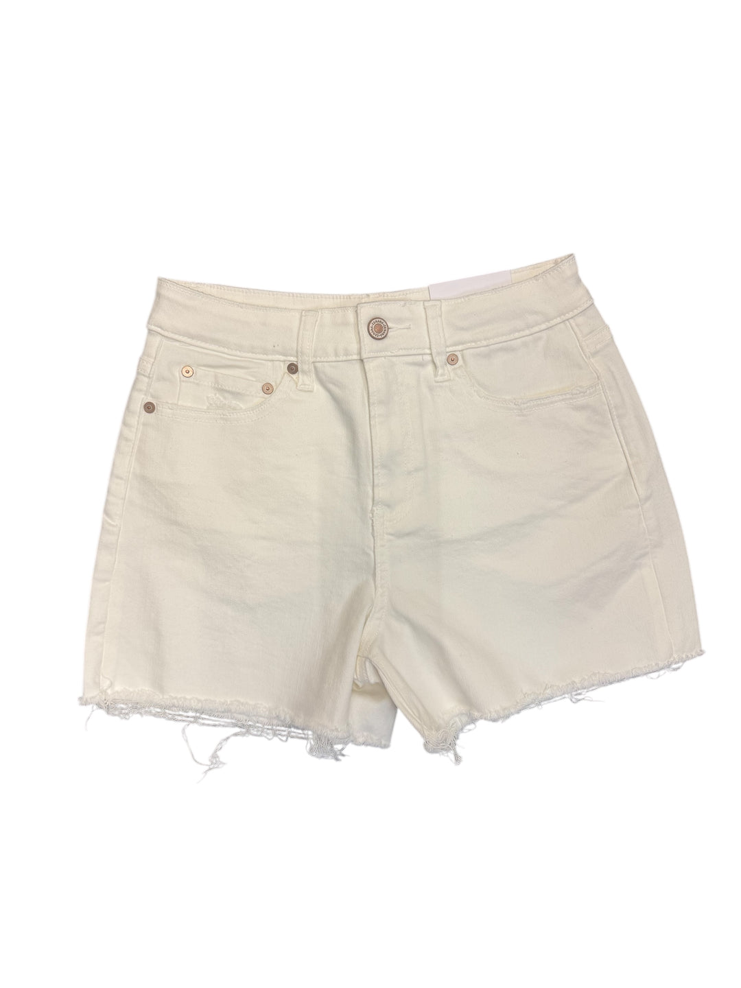 White Denim Shorts