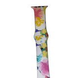 Multi-Color Floral Watch Band