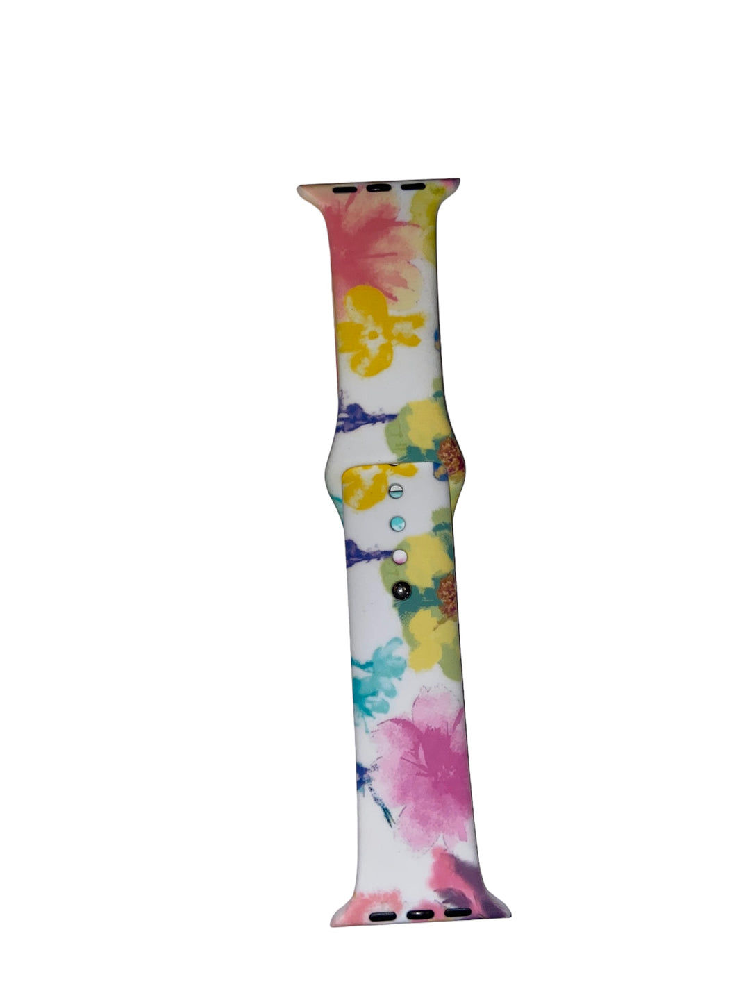 Multi-Color Floral Watch Band