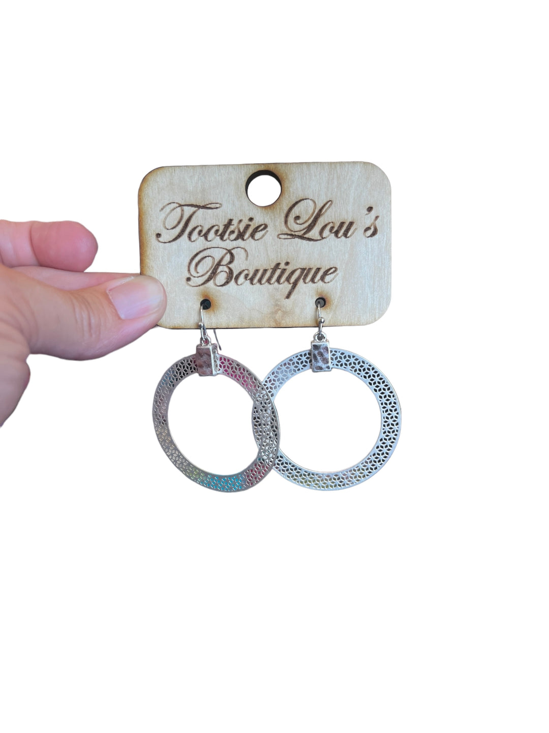 Silver Hoop Earrings