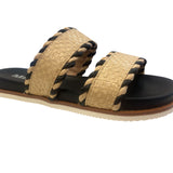 Vella Natural Raffia Sandal