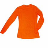 Orange Spirit Mesh Top