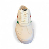 Shu Shop Green & Red Retro Sneakers