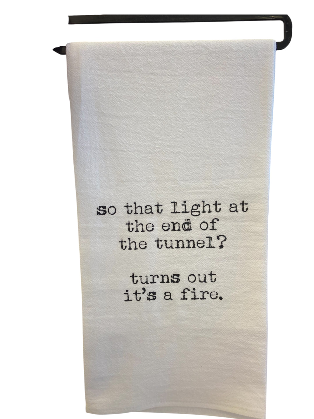 Light at the End of the Tunnel Tea Towel