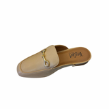Charmer Camel Slide Shoes