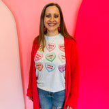Bible Verses Candy Hearts Tee