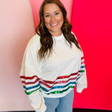 Out Of Town Sequin Pullover