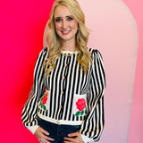 Black Rose Cardigan