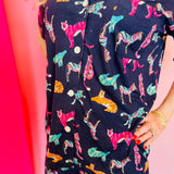 Midnight Roar Bamboo Pajama Set
