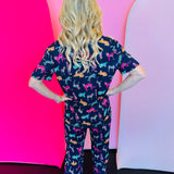 Midnight Roar Bamboo Pajama Set