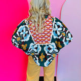 Mixed Floral Print Top