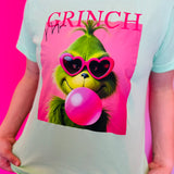 Mr. Grinch Pink Bubblegum Tee