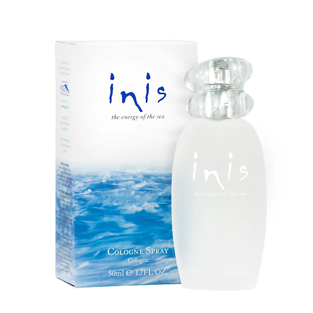 A 30mL bottle of Inis Cologne Spray.