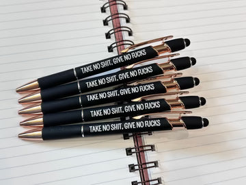 Take No Shit, Give No Fucks Pen