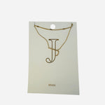 J Initial necklace