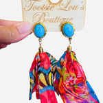 Turquoise Tangle Tassels