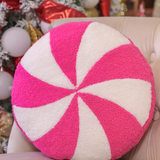 Pink Peppermint Pillow