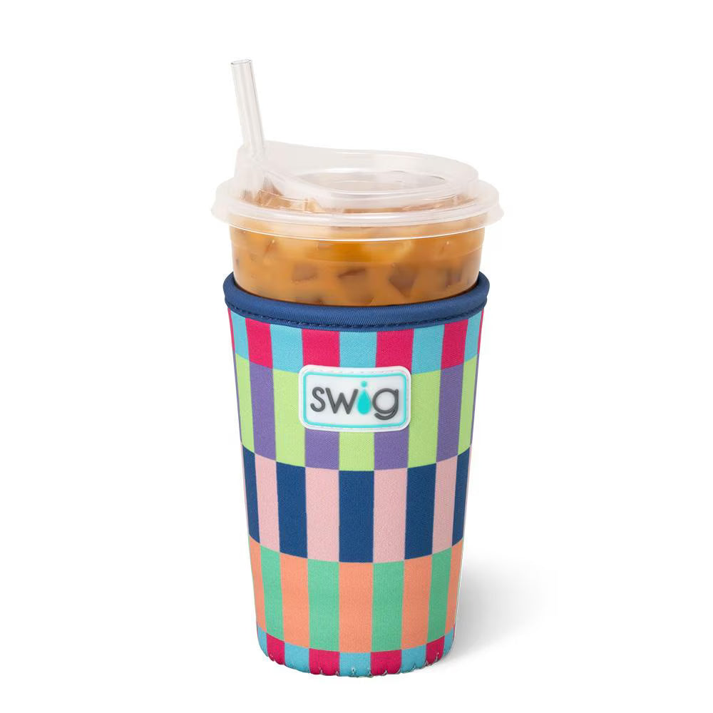 Swig Brite Stripe Iced Cup Coolie (Medium)
